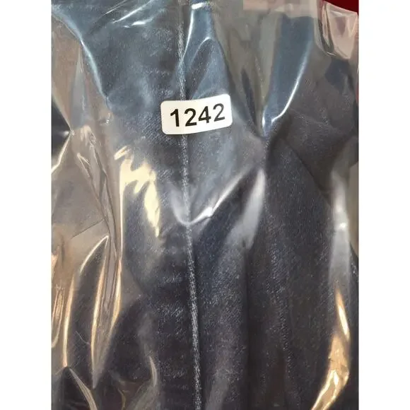 Sonoma Jeggings Maternity Size 10 Blue Jeans Pull On Over Belly Full Cover 1242 - Picture 8 of 8